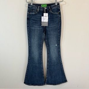 Free People x Sandrine Rose Flare Jeans Size 28 distressed NWT